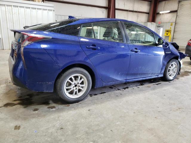 JTDKARFU5G3511829 - 2016 TOYOTA PRIUS BLUE photo 3