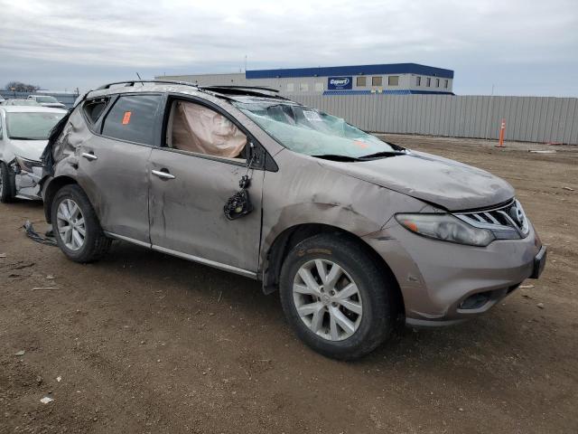 JN8AZ1MW0CW224857 - 2012 NISSAN MURANO S TAN photo 4