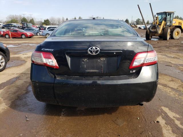 4T4BF3EK6BR202289 - 2011 TOYOTA CAMRY LE BASE BLACK photo 6