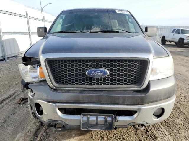 1FTPX14V37FA81606 - 2007 FORD F150 GRAY photo 5