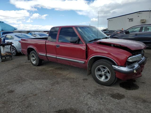 1GCCS19W628194669 - 2002 CHEVROLET S TRUCK S10 RED photo 4