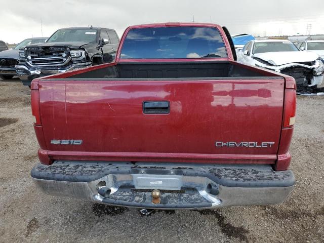 1GCCS19W628194669 - 2002 CHEVROLET S TRUCK S10 RED photo 6