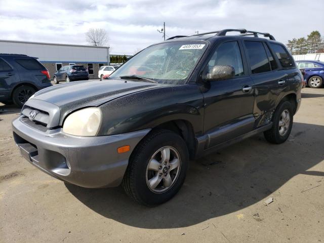 KM8SC73E76U097632 - 2006 HYUNDAI SANTA FE GLS GREEN photo 1