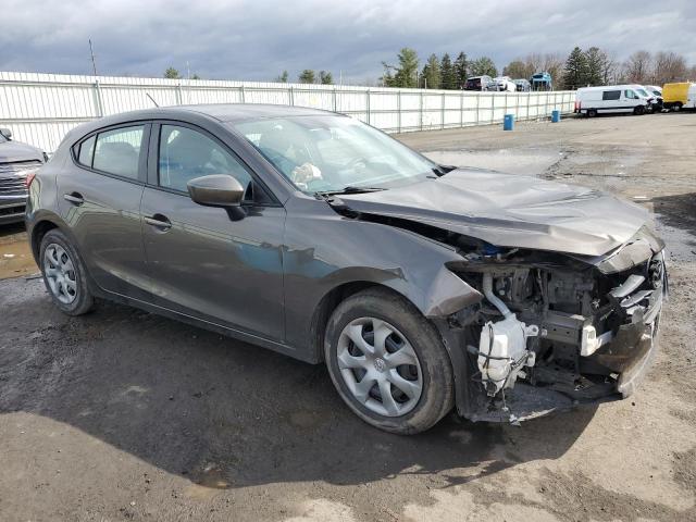 JM1BM1J72G1336770 - 2016 MAZDA 3 SPORT GRAY photo 4