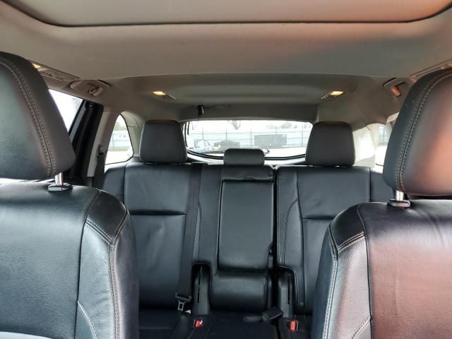 5TDJKRFH9ES047919 - 2014 TOYOTA HIGHLANDER XLE Bordo foto 10