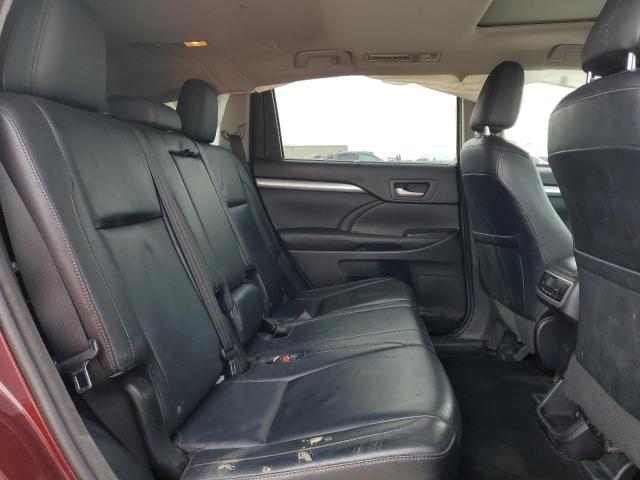 5TDJKRFH9ES047919 - 2014 TOYOTA HIGHLANDER XLE Bordo foto 11