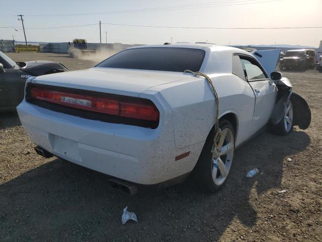 2C3CDYAG3CH144755 - 2012 DODGE CHALLENGER SXT WHITE photo 3