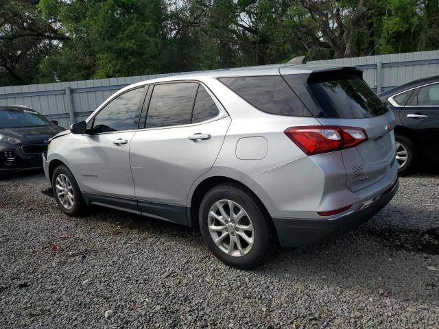 3GNAXKEVXKS642020 - 2019 CHEVROLET EQUINOX LT SILVER photo 2