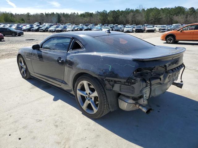 2G1FC1E33E9218241 - 2014 CHEVROLET CAMARO LT BLUE photo 2