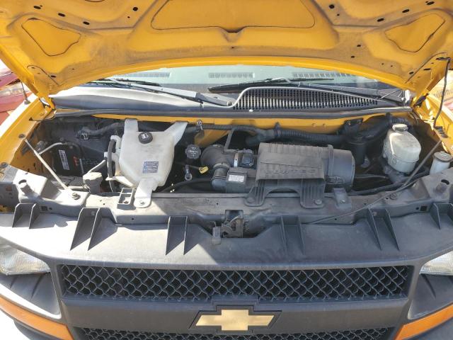 1GCWGBFFXG1213877 - 2016 CHEVROLET EXPRESS G2 YELLOW photo 11