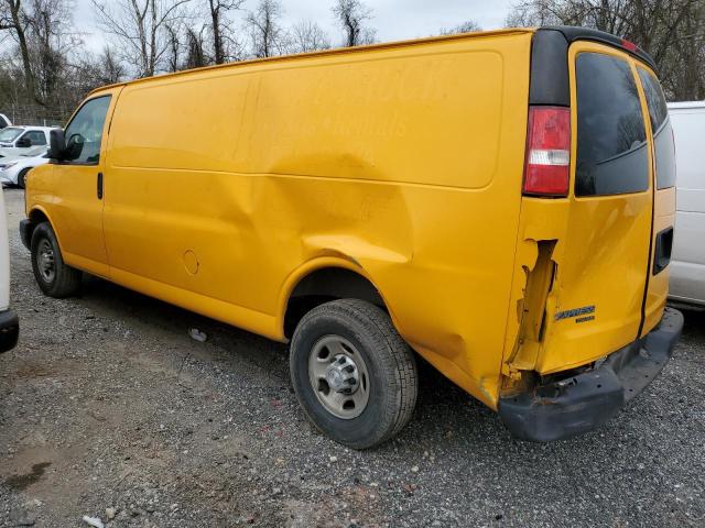 1GCWGBFFXG1213877 - 2016 CHEVROLET EXPRESS G2 YELLOW photo 2