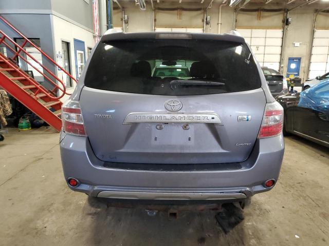 JTEEW44AX82017298 - 2008 TOYOTA HIGHLANDER HYBRID LIMITED SILVER photo 6