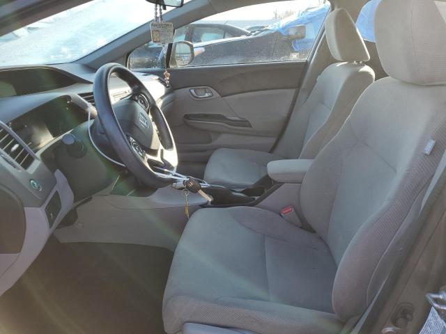 2HGFB2F58CH595524 - 2012 HONDA CIVIC LX GRAY photo 7