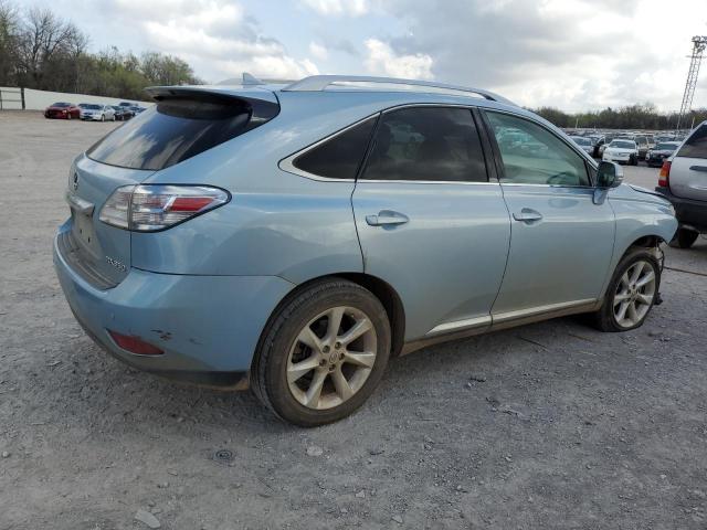 2T2ZK1BA5BC057215 - 2011 LEXUS RX 350 BLUE photo 3