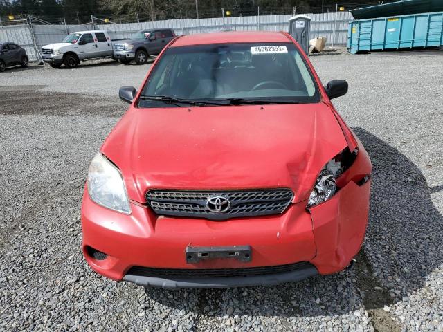 2T1KR32E06C596377 - 2006 TOYOTA COROLLA MA XR RED photo 5