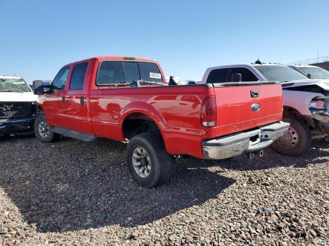 1FTWW33F02EC64027 - 2002 FORD F350 SUPER DUTY RED photo 2