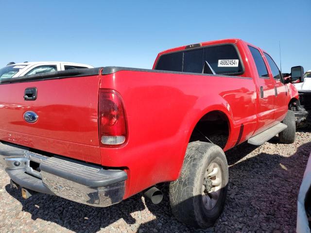 1FTWW33F02EC64027 - 2002 FORD F350 SUPER DUTY RED photo 3