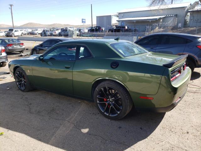 2C3CDZFJ1MH517190 - 2021 DODGE CHALLENGER R/T SCAT PACK GREEN photo 2