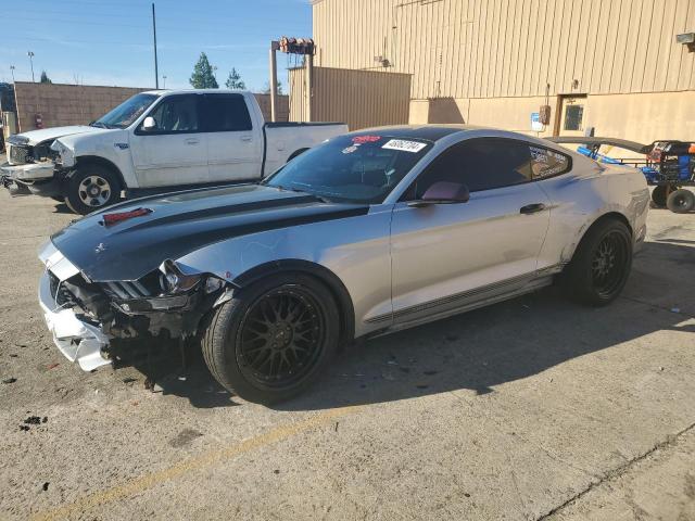 1FA6P8TH0G5255059 - 2016 FORD MUSTANG SILVER photo 1