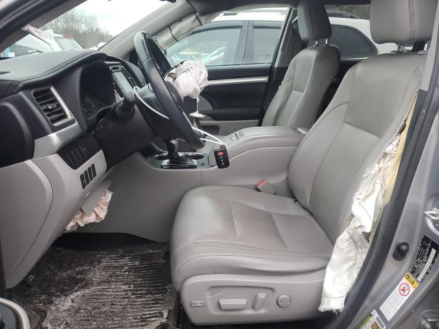 5TDJKRFH8GS295906 - 2016 TOYOTA HIGHLANDER XLE 银色 照片 7