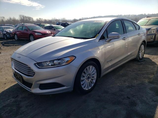 3FA6P0LU3DR219261 - 2013 FORD FUSION SE HYBRID SILVER photo 1