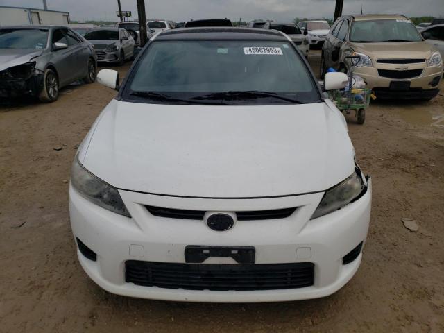 JTKJF5C72C3039791 - 2012 SCION TC WHITE photo 5