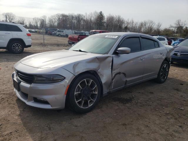 2C3CDXJG0FH875643 - 2015 DODGE CHARGER SXT SILVER photo 1