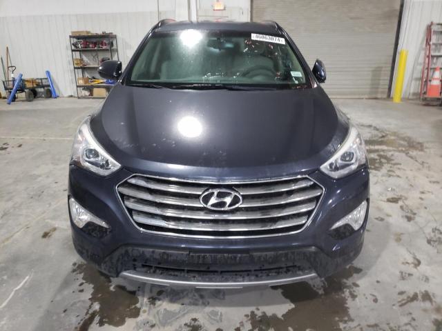 KM8SMDHF2GU161364 - 2016 HYUNDAI SANTA FE SE BLUE photo 5