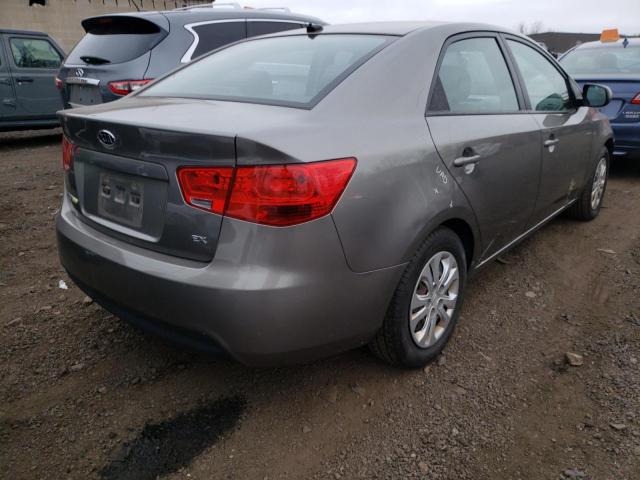 KNAFU4A28C5508453 - 2012 KIA FORTE EX GRAY photo 3