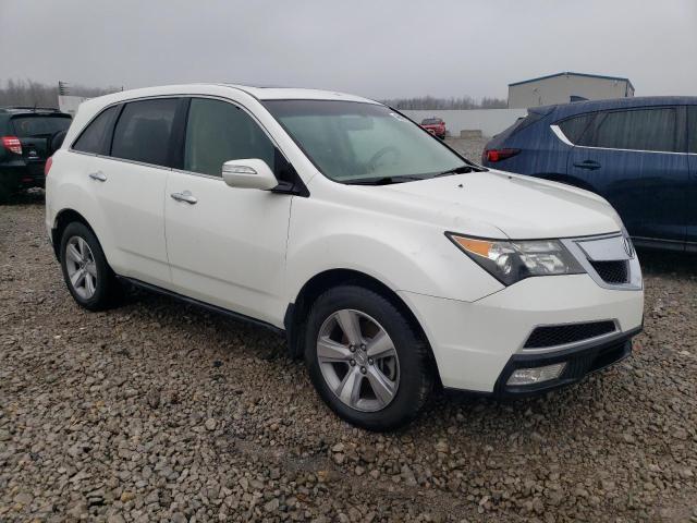 2HNYD2H27CH517198 - 2012 ACURA MDX WHITE photo 4