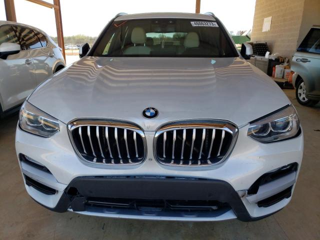 5UXTR9C53KLD98435 - 2019 BMW X3 XDRIVE30I WHITE photo 5