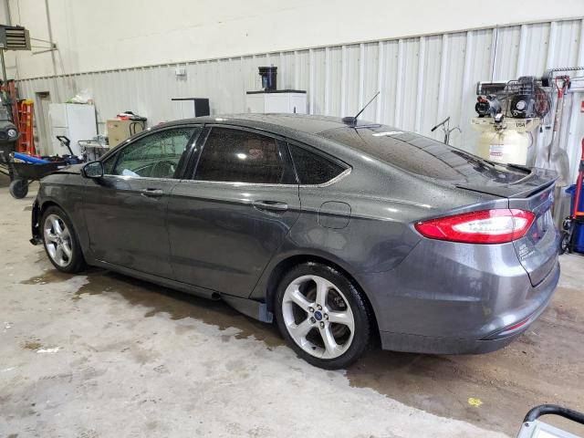 3FA6P0G76GR306175 - 2016 FORD FUSION S GRAY photo 2