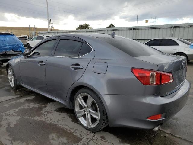 JTHBF5C2XD5186042 - 2013 LEXUS IS 250 GRAY photo 2