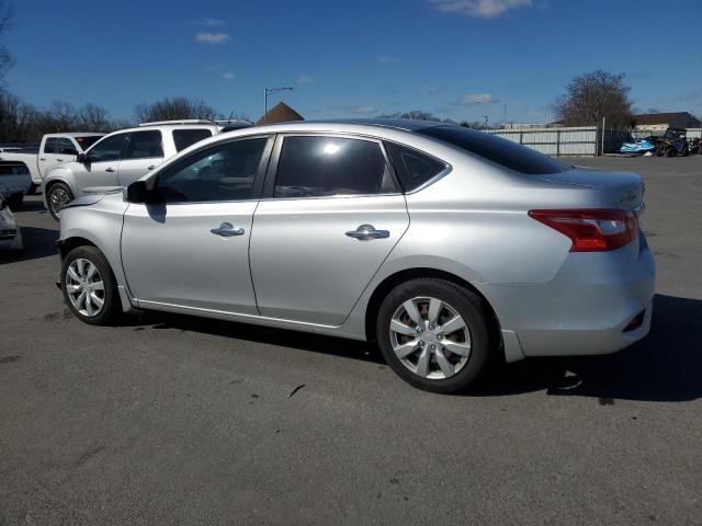 3N1AB7AP9GY274951 - 2016 NISSAN SENTRA S SILVER photo 2