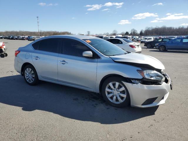 3N1AB7AP9GY274951 - 2016 NISSAN SENTRA S SILVER photo 4