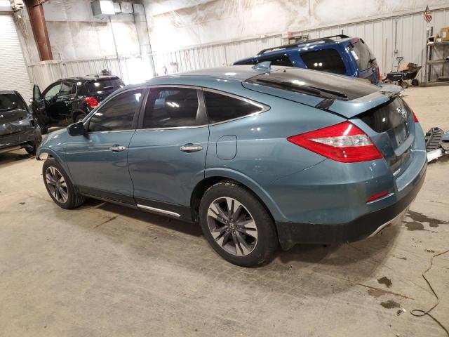 5J6TF1H58FL001576 - 2015 HONDA CROSSTOUR EXL ლურჯი ფოტო 2