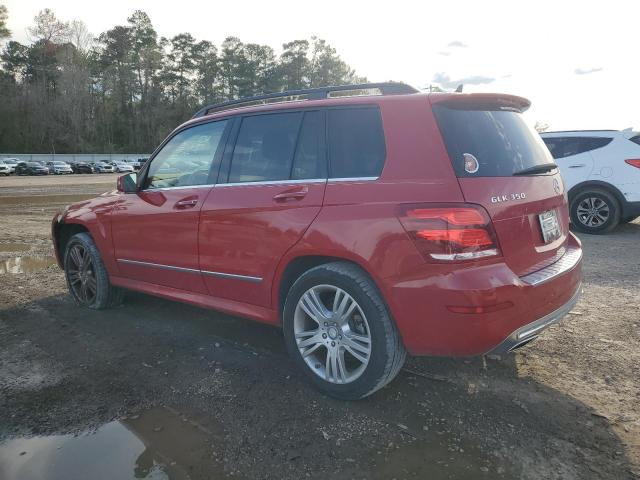 WDCGG5HB3DG131363 - 2013 MERCEDES-BENZ GLK 350 RED photo 2