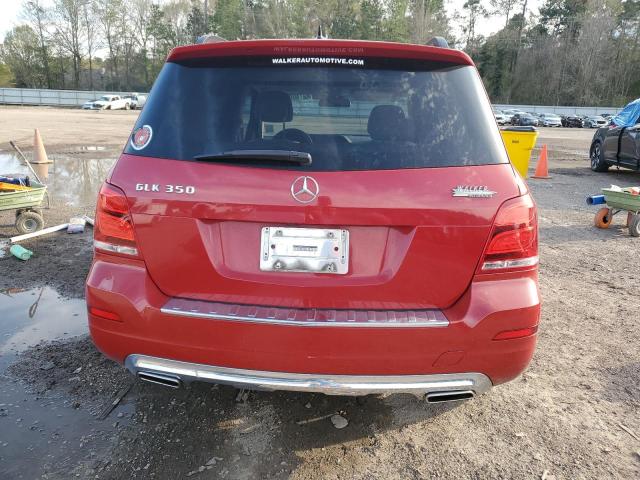 WDCGG5HB3DG131363 - 2013 MERCEDES-BENZ GLK 350 RED photo 6