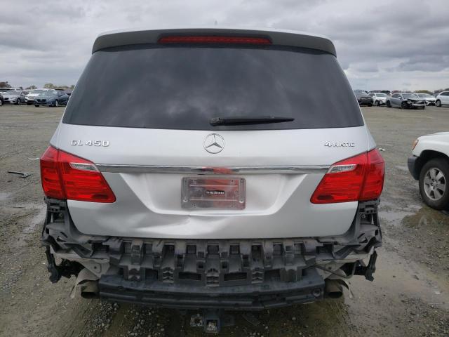 4JGDF7CE1DA258619 - 2013 MERCEDES-BENZ GL 450 4MATIC SILVER photo 6