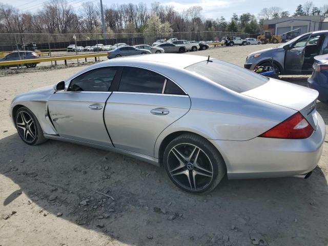 WDDDJ75X86A013780 - 2006 MERCEDES-BENZ CLS 500C SILVER photo 2