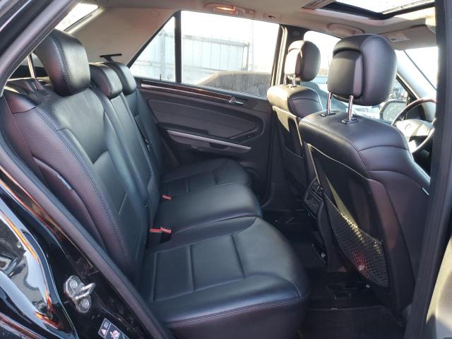 4JGBB8GB0AA580527 - 2010 MERCEDES-BENZ ML 350 4MATIC BLACK photo 11