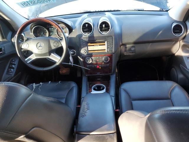 4JGBB8GB0AA580527 - 2010 MERCEDES-BENZ ML 350 4MATIC BLACK photo 8