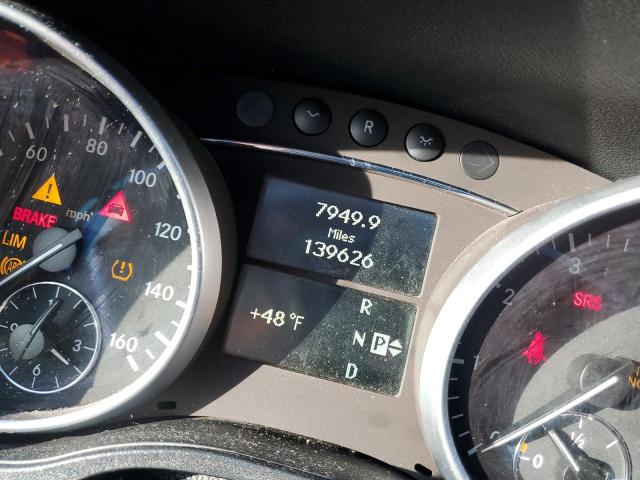 4JGBB8GB0AA580527 - 2010 MERCEDES-BENZ ML 350 4MATIC BLACK photo 9