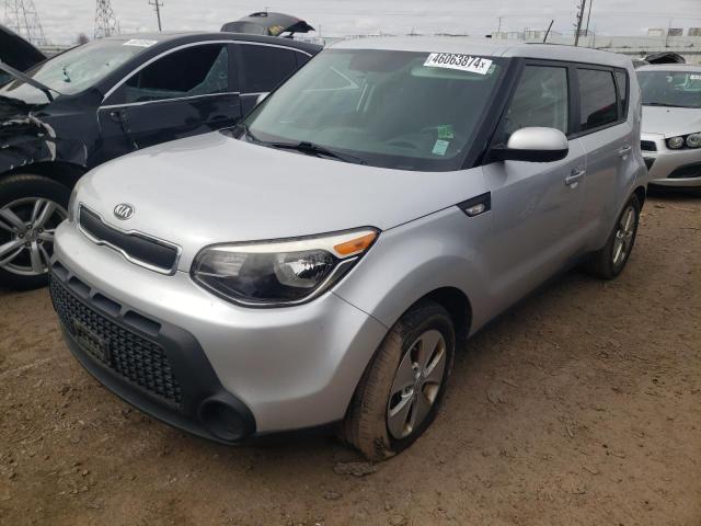 KNDJN2A24E7712298 - 2014 KIA SOUL SILVER photo 1