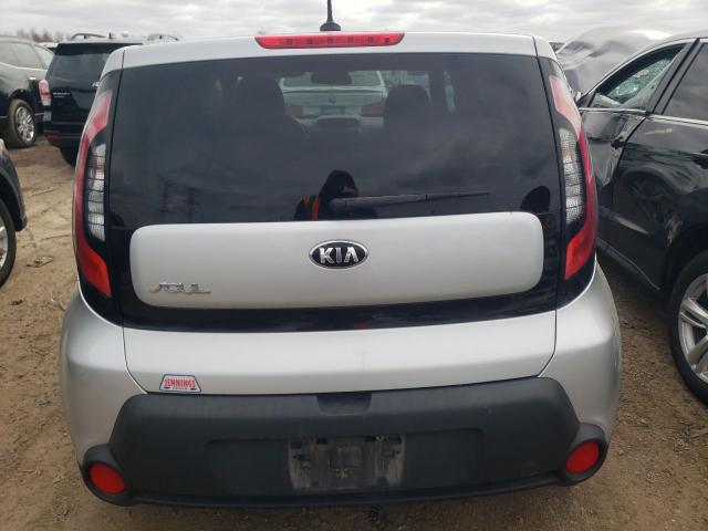 KNDJN2A24E7712298 - 2014 KIA SOUL SILVER photo 6