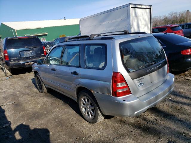 JF1SG65635H745988 - 2005 SUBARU FORESTER 2.5XS Күміс фото 2