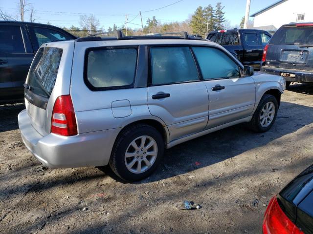 JF1SG65635H745988 - 2005 SUBARU FORESTER 2.5XS Күміс фото 3