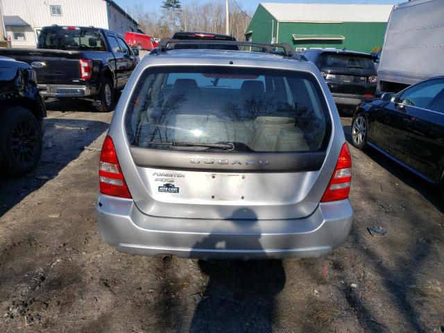 JF1SG65635H745988 - 2005 SUBARU FORESTER 2.5XS Күміс фото 6