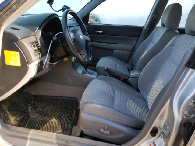 JF1SG65635H745988 - 2005 SUBARU FORESTER 2.5XS Күміс фото 7
