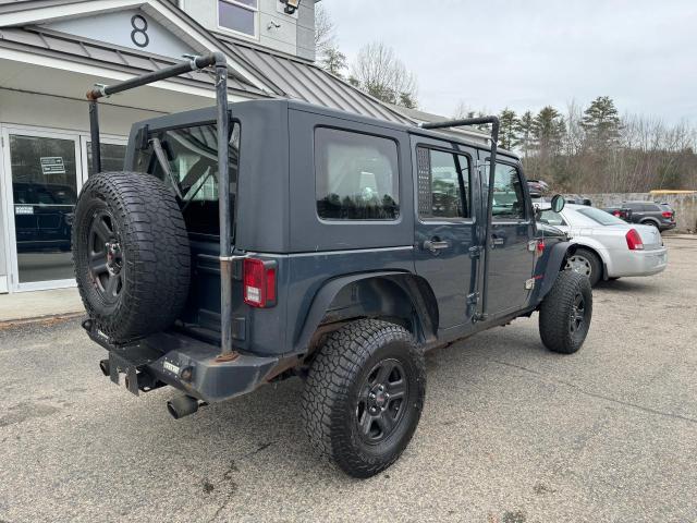 1J4GA391X8L599079 - 2008 JEEP WRANGLER U X GRAY photo 4